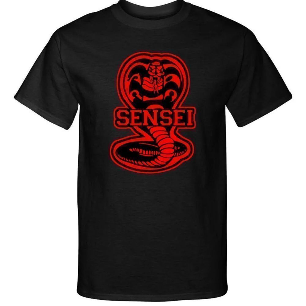 Cobra Kai Sensei Karate Kid Fashion Graphic Premium Tee Shirt T-Shirt